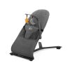 Kinderkraft Mimi Hintázó Pihenőszék Grey - Könnyű és Ergonomikus Baba Pihenőszék Természetes Hintamozgással, Újszülötteknek 9 kg-ig, Modern Szürke Kivitelben