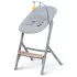 Kinderkraft Select LIVY + Calmee Prémium Etetőszék és Pihenőszék Szett Oak - 3in1 Átalakítható Etetőszék Újszülöttkortól, Ergonomikus Pihenőfunkcióval és Tölgyfa Hatású Kivitelben