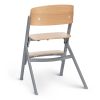 Kinderkraft Select LIVY + Calmee Prémium Etetőszék és Pihenőszék Szett Oak - 3in1 Átalakítható Etetőszék Újszülöttkortól, Ergonomikus Pihenőfunkcióval és Tölgyfa Hatású Kivitelben