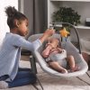Kinderkraft Calmee Hintázó Pihenőszék 0 Hónapostól 9 kg-ig - Könnyű és Csendes Baba Pihenő Hinta Ergonomikus Üléssel és Letisztult Kialakítással