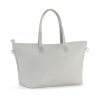 Kinderkraft Select Treasurebag Prémium Pelenkázótáska Light Grey Nature Vibes - Több Rekeszes Baba-Mama Táska Hőszigetelt Zsebbel és Pelenkázó Alátéttel