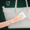 Kinderkraft Select Treasurebag Prémium Pelenkázótáska Light Grey Nature Vibes - Több Rekeszes Baba-Mama Táska Hőszigetelt Zsebbel és Pelenkázó Alátéttel