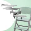 Kinderkraft Select LIVY 3in1 Etetőszék Olive Green - Prémium Átalakítható Etetőszék Újszülöttkortól, Gyerekszékké Alakítható, Ergonomikus Kialakítással és Olívazöld Színben