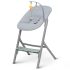 Kinderkraft Select LIVY + Calmee Prémium Etetőszék és Pihenőszék Szett Olive Green - 3in1 Átalakítható Etetőszék Újszülöttkortól, Ergonomikus Pihenőfunkcióval és Modern Olívazöld Kivitelben