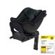 Kinderkraft Select I-GUARD i-Size Autósülés 40-105cm Grafit Fekete - Prémium Forgatható Gyerekülés ISOFIX Rögzítéssel, Újszülöttkortól 18 kg-ig, Elegáns Sötétszürke Kivitelben