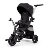 Kinderkraft Easytwist SELECT Háromkerekű Tricikli Black - Prémium Multifunkciós Gyerek Tricikli Szülőkarral, Forgatható Üléssel és Magnéziumvázas Kialakítással, 9 Hónapos Kortól