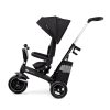 Kinderkraft Easytwist SELECT Háromkerekű Tricikli Black - Prémium Multifunkciós Gyerek Tricikli Szülőkarral, Forgatható Üléssel és Magnéziumvázas Kialakítással, 9 Hónapos Kortól