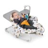 Kinderkraft Felio 2 Babahinta Forest Yellow - Rezgő és Zenélő Hinta Újszülötteknek 0 Hónapostól 9 kg-ig, Játékívvel és Puha Fekvőfelülettel