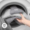 Kinderkraft Felio 2 Babahinta Stone Grey - Rezgő és Zenélő Hinta Újszülötteknek 0 Hónapostól 9 kg-ig, Játékívvel és Puha Szürke Fekvőfelülettel