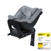 Kinderkraft Select I-GUARD PRO i-Size Autósülés 61-105cm Cool Grey - Prémium Előre és Hátrafelé Néző Gyerekülés ISOFIX Rögzítéssel, 15 Hónapos Kortól 18 kg-ig