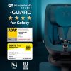 Kinderkraft Select I-GUARD PRO i-Size Autósülés 61-105cm Cool Grey - Prémium Előre és Hátrafelé Néző Gyerekülés ISOFIX Rögzítéssel, 15 Hónapos Kortól 18 kg-ig