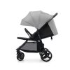 Kinderkraft Rine Classic Premium Sport Babakocsi Moonlight Grey - Stabil Váz, Teljes Rugózás és Diszkrét Elegancia