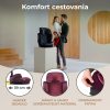Kinderkraft Select XPAND 2 i-Size Autósülés 100-150cm Cherry Pearl - Prémium ISOFIX Gyerekülés 3-12 Éves Korig, Szélességben és Magasságban Állítható, Elegáns Bordó Színben