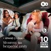 Kinderkraft Select XPAND 2 i-Size Autósülés 100-150cm Harbour Blue - Prémium ISOFIX Gyerekülés 3-12 Éves Korig, Szélességben és Magasságban Állítható, Stílusos Kék Kivitelben