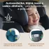 Kinderkraft Select xPAND 2 i-Size Autósülés 100-150cm Harbour Blue - Prémium ISOFIx Gyerekülés 3-12 Éves Korig, Szélességben és Magasságban Állítható, Stílusos Kék Kivitelben