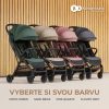 Kinderkraft SELECT Nubi 2 Sport Babakocsi Mistic Green - Ultrakompakt Összecsukás, Harmónikus Stílus