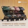 Kinderkraft SELECT Nubi 2 Sport Babakocsi Mistic Green - Ultrakompakt Összecsukás, Harmónikus Stílus