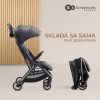 Kinderkraft SELECT Nubi 2 Sport Babakocsi Mistic Green - Ultrakompakt Összecsukás, Harmónikus Stílus