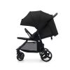 Kinderkraft Rine Classic Premium Sport Babakocsi Black - Stabil váz, Teljes rugózás, Elegáns dizájn