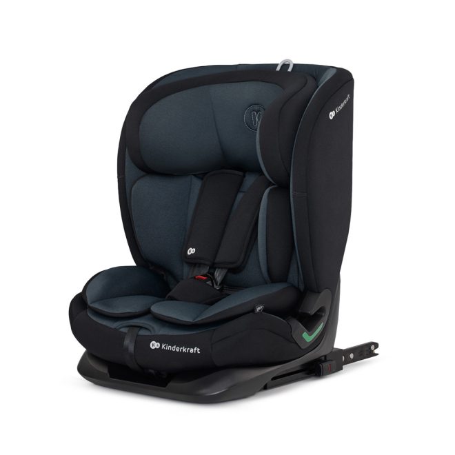 Kinderkraft Oneto3 i-Size Autósülés 76-150cm Grafit Fekete - ISOFIx, Top Tether, Állítható Fejtámla és Oldalvédelemmel, 15 Hónapostól 12 Éves Korig