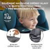 Kinderkraft Oneto3 i-Size Autósülés 76-150cm Cool Grey - Biztonságos ISOFIX Gyerekülés 15 Hónapostól 12 Éves Korig, Állítható Fejtámlával és Modern Szürke Kivitelben