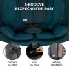 Kinderkraft Oneto3 i-Size Autósülés 76-150cm Cool Grey - Biztonságos ISOFIX Gyerekülés 15 Hónapostól 12 Éves Korig, Állítható Fejtámlával és Modern Szürke Kivitelben