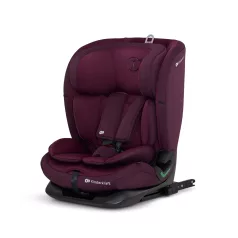   Kinderkraft Oneto3 i-Size Autósülés 76-150cm Cherry Pearl - ISOFIx, Top Tether, 18 Pozíciós Fejtámla és Oldalvédelemmel, 15 Hónapostól 12 Éves Korig