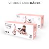 Kinderkraft Tove Futóbicikli Pink - Könnyű és Strapabíró Tanulóbicikli Gyerekeknek, Állítható Ülésmagassággal és Csúszásmentes Markolattal, 2 Éves Kortól