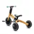 Kinderkraft 4Trike Háromkerekű Tricikli Sunflower Blue - Könnyű és Összecsukható Futóbicikli-Tricikli Kombináció 1 Éves Kortól, Beltéri és Kültéri Használatra