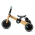 Kinderkraft 4Trike Háromkerekű Tricikli Sunflower Blue - Könnyű és Összecsukható Futóbicikli-Tricikli Kombináció 1 Éves Kortól, Beltéri és Kültéri Használatra