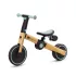 Kinderkraft 4Trike Háromkerekű Tricikli Sunflower Blue - Könnyű és Összecsukható Futóbicikli-Tricikli Kombináció 1 Éves Kortól, Beltéri és Kültéri Használatra