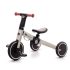 Kinderkraft 4TRIKE Tricikli Silver Grey - 4 az 1-ben Kismotor és Tricikli, Átalakítható Fejlesztő Jármű 1-5 Éveseknek