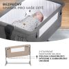 Kinderkraft Neste Grow Állítható Magasságú Babaágy Beige - Többfunkciós Melléhelyezhető Kiságy Újszülötteknek, Lélegző Hálófallal és Kényelmes Matracal