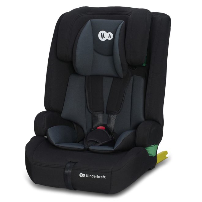 Kinderkraft Safety Fix 2 i-Size Autósülés 76-150cm Fekete - Biztonságos, ISOFIX Rögzítésű és Kényelmes Gyerekülés