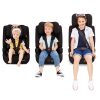 Kinderkraft Safety Fix 2 i-Size Autósülés 76-150cm Fekete - Biztonságos, ISOFIX Rögzítésű és Kényelmes Gyerekülés