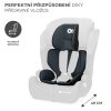 Kinderkraft Comfort Up i-Size Autósülés 76-150cm Fekete - Biztonságos, Állítható és Kényelmes Gyerekülés