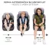 Kinderkraft Comfort Up i-Size Autósülés 76-150cm Rózsaszín - Biztonságos, Állítható és Kényelmes Gyerekülés