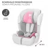Kinderkraft Comfort Up i-Size Autósülés 76-150cm Rózsaszín - Biztonságos, Állítható és Kényelmes Gyerekülés