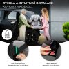 Kinderkraft Comfort Up i-Size Autósülés 76-150cm Zöld - Kényelmes és Állítható Gyerekülés 15 Hónapostól 12 Éves Korig, Friss Zöld Kivitelben