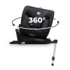 Kinderkraft I-360 i-Size Autósülés 40-150cm Black - 360°-ban Forgatható Gyerekülés ISOFIX Rögzítéssel, Újszülöttkortól 12 Éves Korig, Prémium Fekete Kivitelben