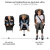 Kinderkraft I-360 i-Size Autósülés 40-150cm Black - 360°-ban Forgatható Gyerekülés ISOFIX Rögzítéssel, Újszülöttkortól 12 Éves Korig, Prémium Fekete Kivitelben