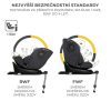 Kinderkraft I-360 i-Size Autósülés 40-150cm Szürke - 360°-ban Forgatható Gyerekülés ISOFIX Rögzítéssel, Újszülöttkortól 12 Éves Korig, Modern Szürke Kivitelben