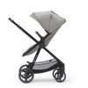 Kinderkraft Newly 3 az 1-ben Kombinált Multifunkciós Babakocsi Moonlight Grey + Mink PRO Hordozóval - Mózeskosár, Sportülés és Autós Hordozó Egyben, Könnyű és Kompakt Váz