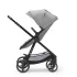 Kinderkraft Newly 3 az 1-ben Kombinált Multifunkciós Babakocsi Moonlight Grey + Mink PRO Hordozóval - Mózeskosár, Sportülés és Autós Hordozó Egyben, Könnyű és Kompakt Váz
