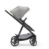 Kinderkraft Newly 3 az 1-ben Kombinált Multifunkciós Babakocsi Moonlight Grey + Mink PRO Hordozóval - Mózeskosár, Sportülés és Autós Hordozó Egyben, Könnyű és Kompakt Váz