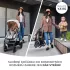 Kinderkraft NEWLY 4in1-ben Kombinált Babakocsi Classic Grey + MINK PRO Autósülés - Multifunkciós Rendszer, Újszülöttkortól Hosszú Távú Használatra