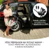 Kinderkraft NEWLY 4in1-ben Kombinált Babakocsi Classic Grey + MINK PRO Autósülés - Multifunkciós Rendszer, Újszülöttkortól Hosszú Távú Használatra