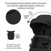 Kinderkraft Newly 4 az 1-ben Kombinált Multifunkciós Babakocsi Classic Black + Mink PRO Hordozóval - Mózeskosár, Sportülés, Autós Hordozó és ISOFIX Talp Egyben, Kompakt és Modern Fekete Kivitelben