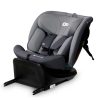 Kinderkraft I-Grow i-Size Autósülés 40-150cm Szürke - 360°-ban Forgatható ISOFIX Gyerekülés Újszülöttkortól 12 Éves Korig, Állítható Fejtámlával és Modern Szürke Kivitelben