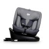 Kinderkraft I-Grow i-Size Autósülés 40-150cm Szürke - 360°-ban Forgatható ISOFIX Gyerekülés Újszülöttkortól 12 Éves Korig, Állítható Fejtámlával és Modern Szürke Kivitelben